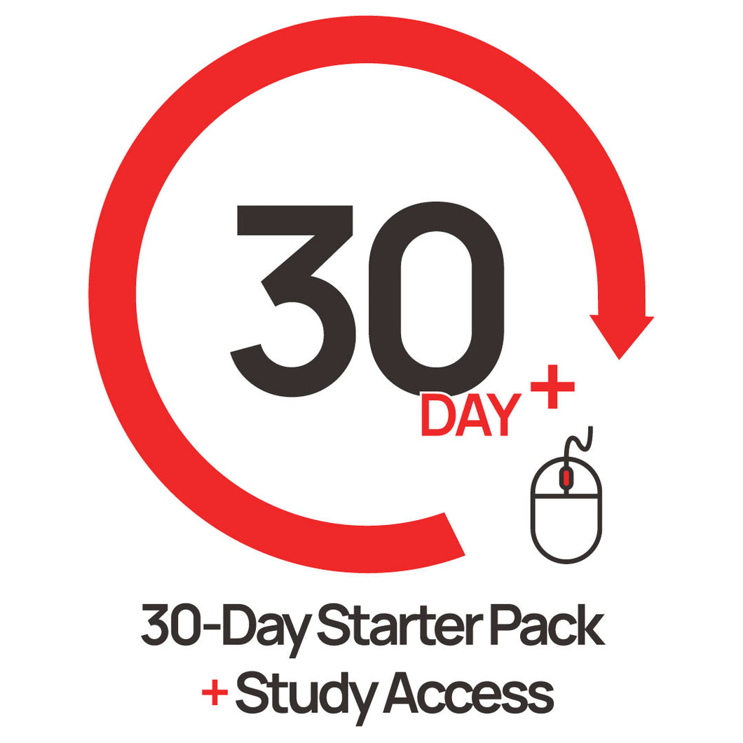 30 Day Starter Pack + Study Access